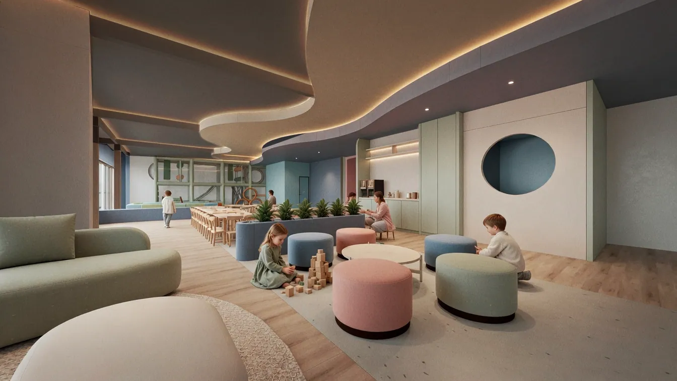 Área flexible de encuentro y aprendizaje en RENDER BD