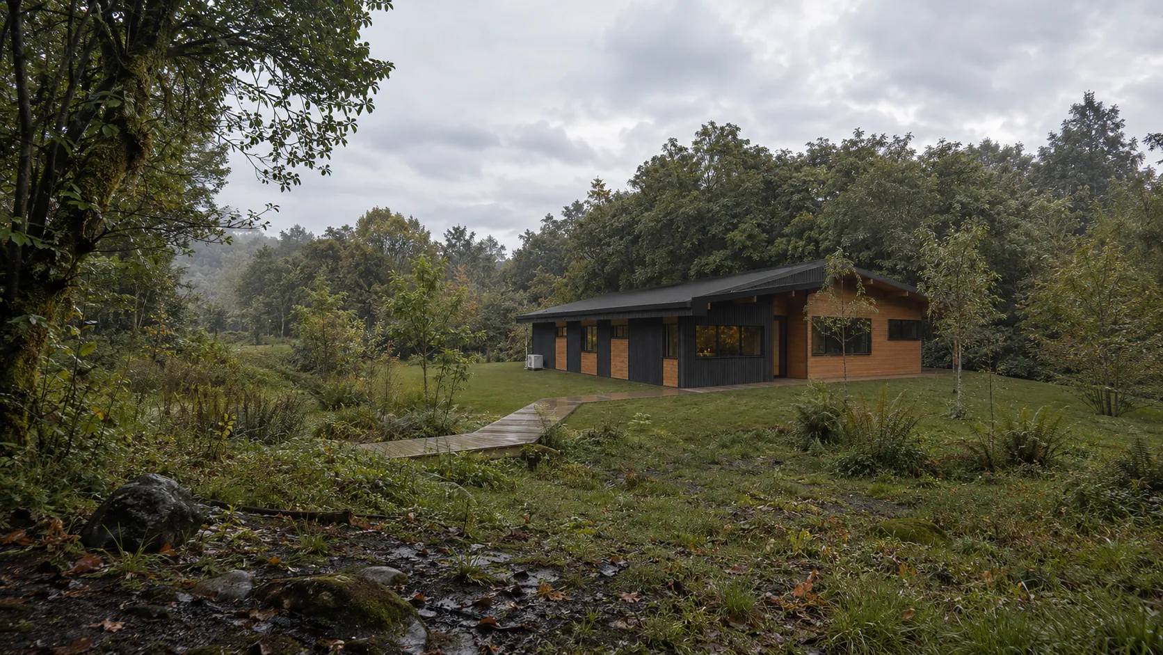 Implantación de CASA AL en el paisaje