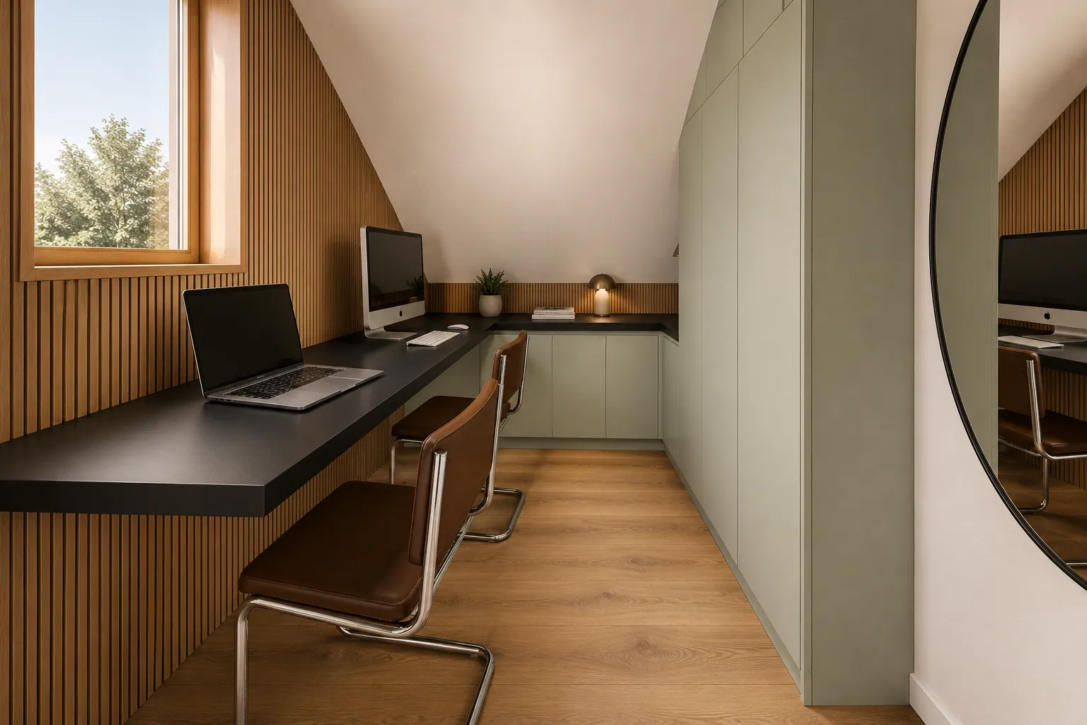 Puestos de trabajo y almacenamiento de HOMEOFFICE CG