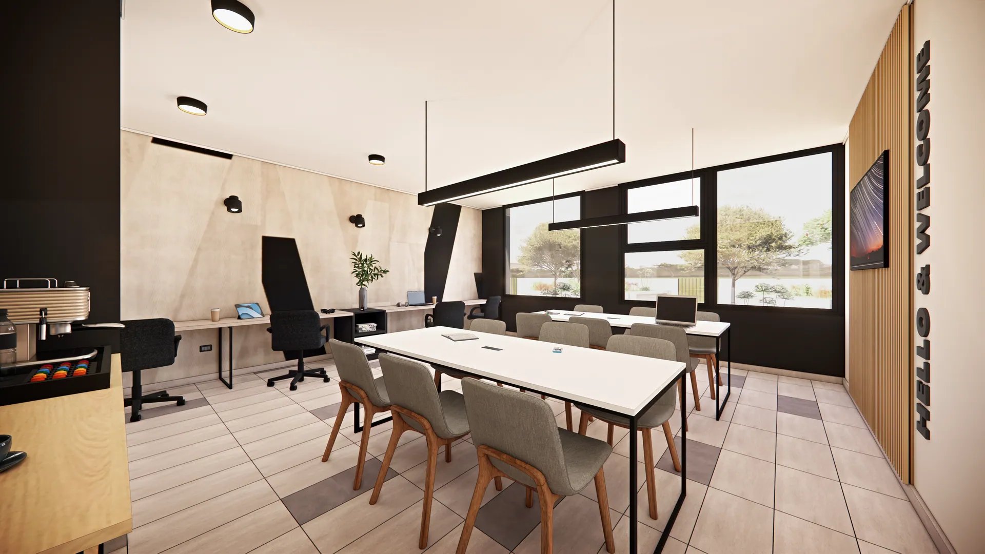 LADERAS DEL SUR: Desarrollo de imágenes para presentar espacios comunes e interiores de un proyecto inmobiliario de Pocuro. Se ejecutan piezas para su web, publicidad y salas de venta. El trabajo se realizó en coordinación con las propuestas de arquitectura y el estudio de interiorismo, buscando una representación coherente, atractiva y clara para potenciales compradores.